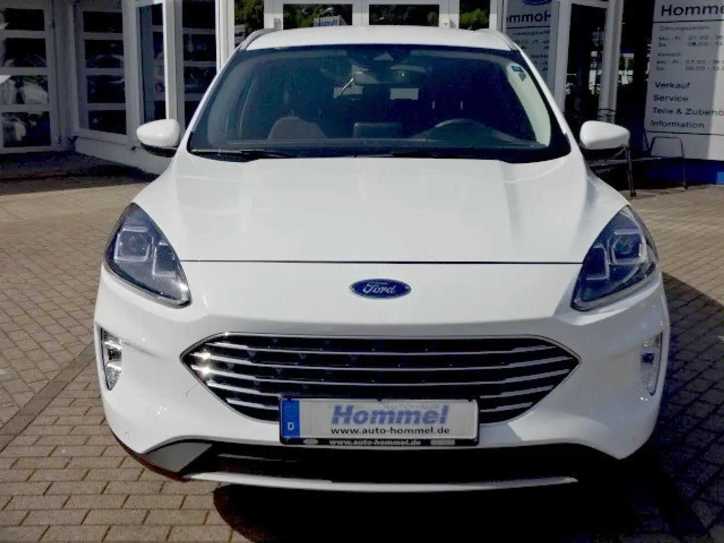 Ford Kuga Plug-In Hybrid Titanium  AHK+LED+WINTERP.+NAVI Blanc - 2
