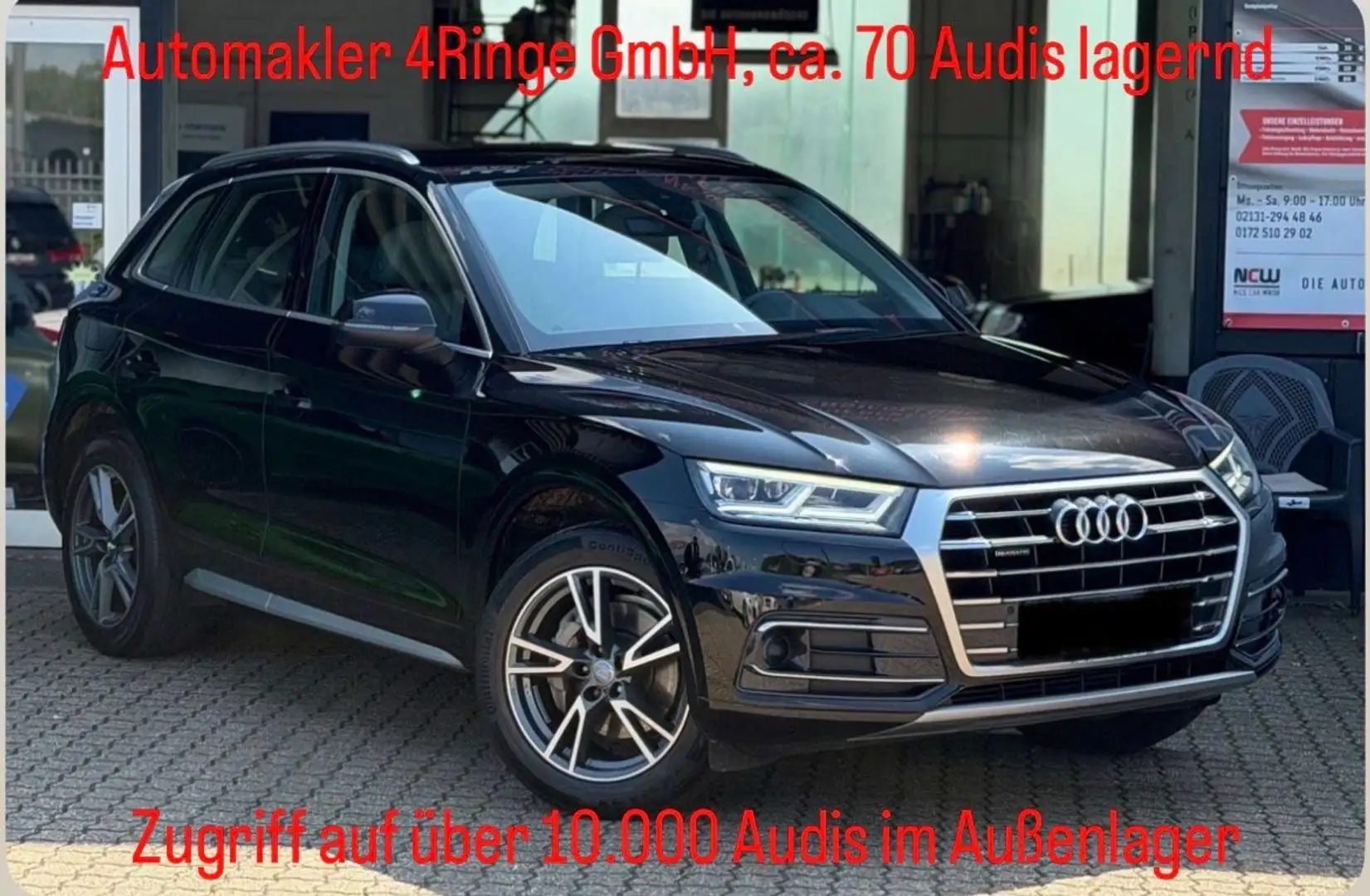 Audi Q5 40 TDI Quattro ACC, LUFTFAHRW. SPORTSITZE, UVM... Schwarz - 1