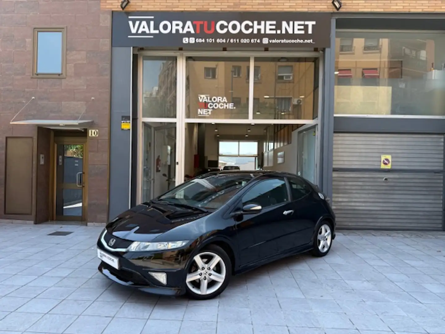 Honda Civic 1.8i-VTEC TypeS Negro - 1