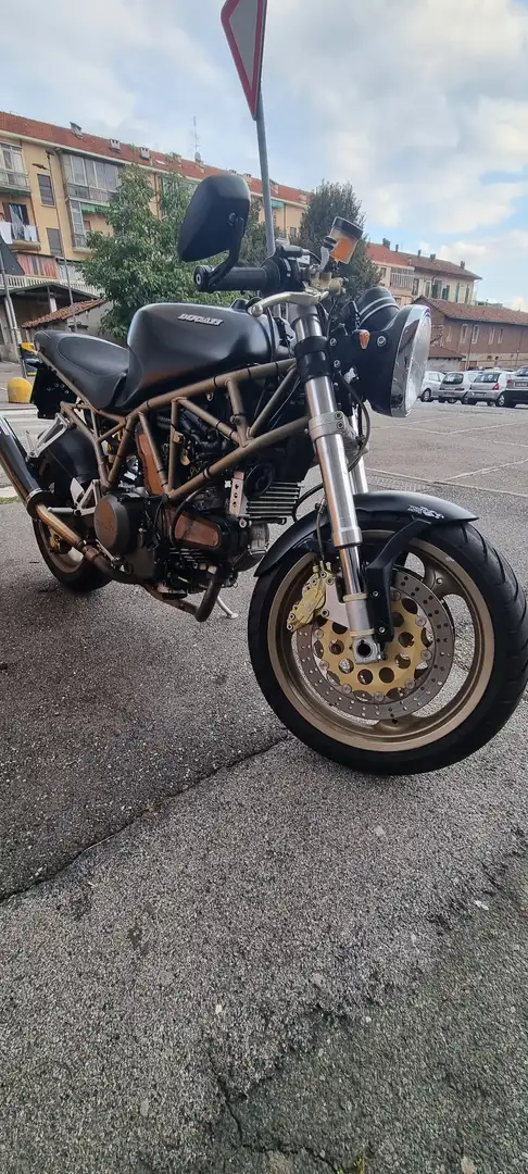 Ducati 750 SS cafè racer Negro - 1