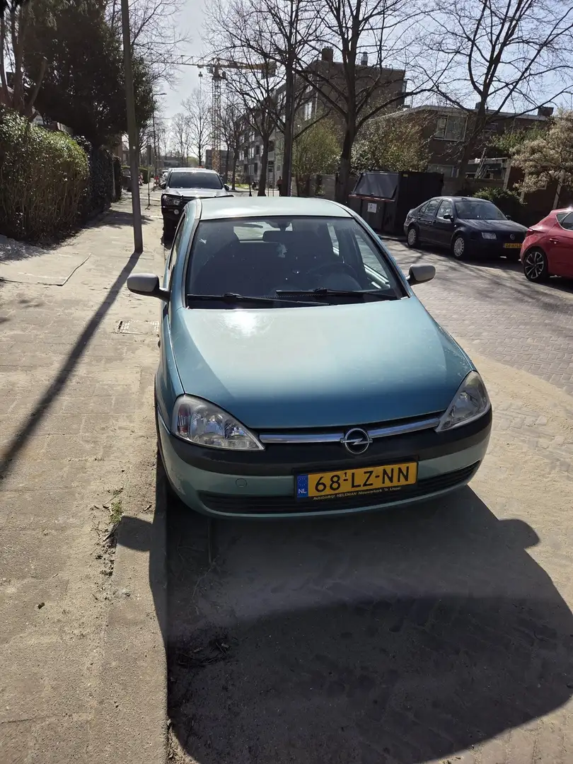 Opel Corsa 1.2-16V Njoy Groen - 1