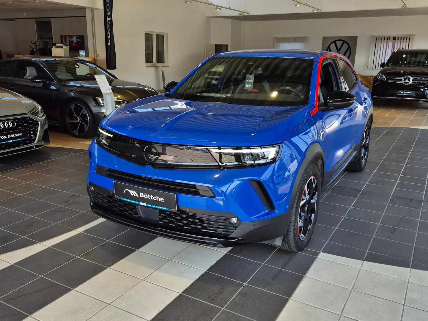 Opel Mokka e GS Line Android Auto RFK ACC PDC Blau - 2