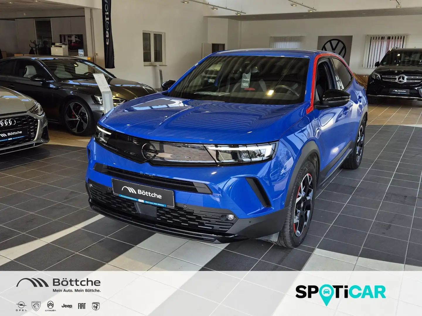 Opel Mokka e GS Line Android Auto RFK ACC PDC Blau - 1