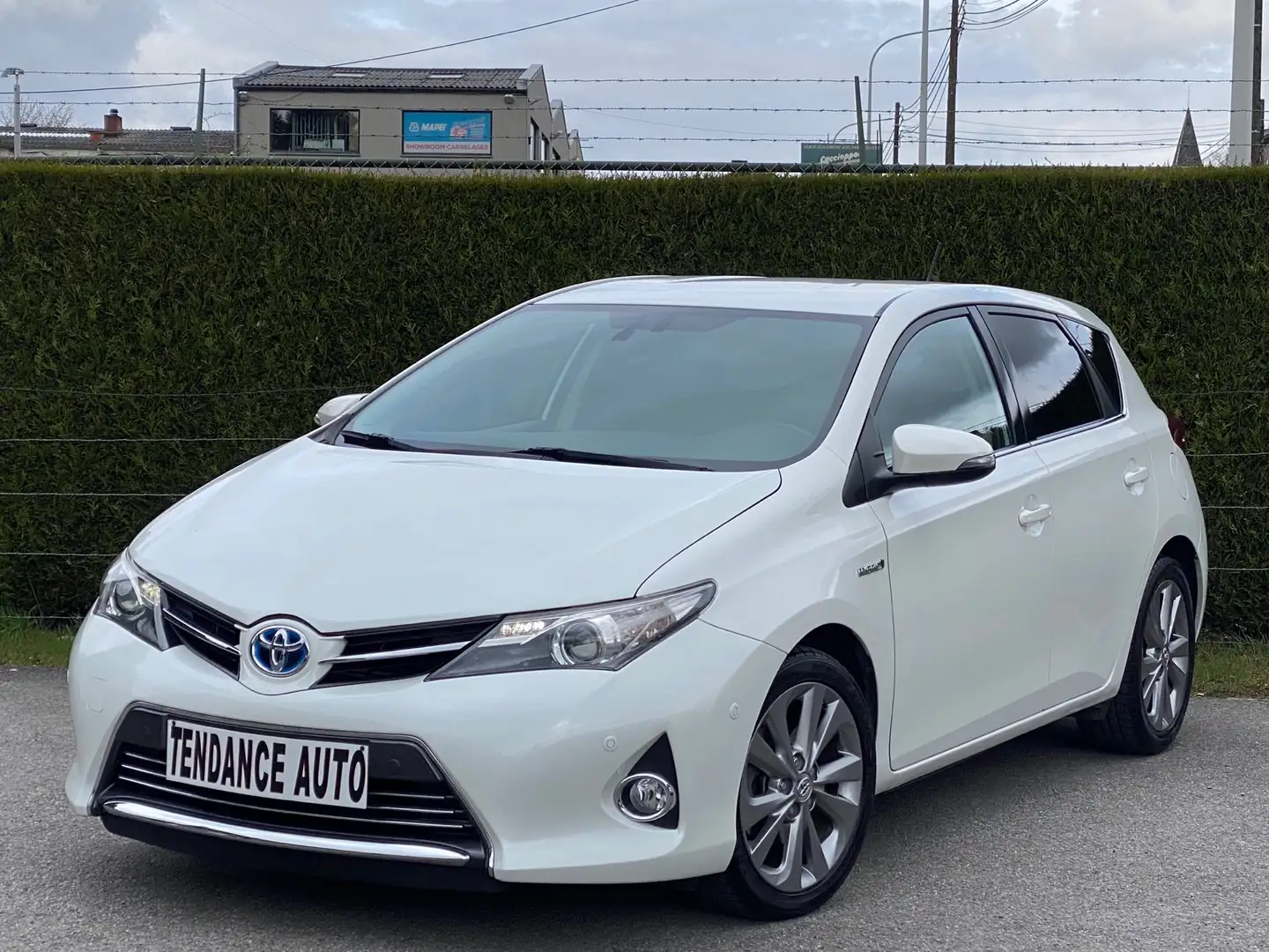 Toyota Auris 1.8i Hybrid - Boite Auto - 53.000 Km ! Blanc - 1