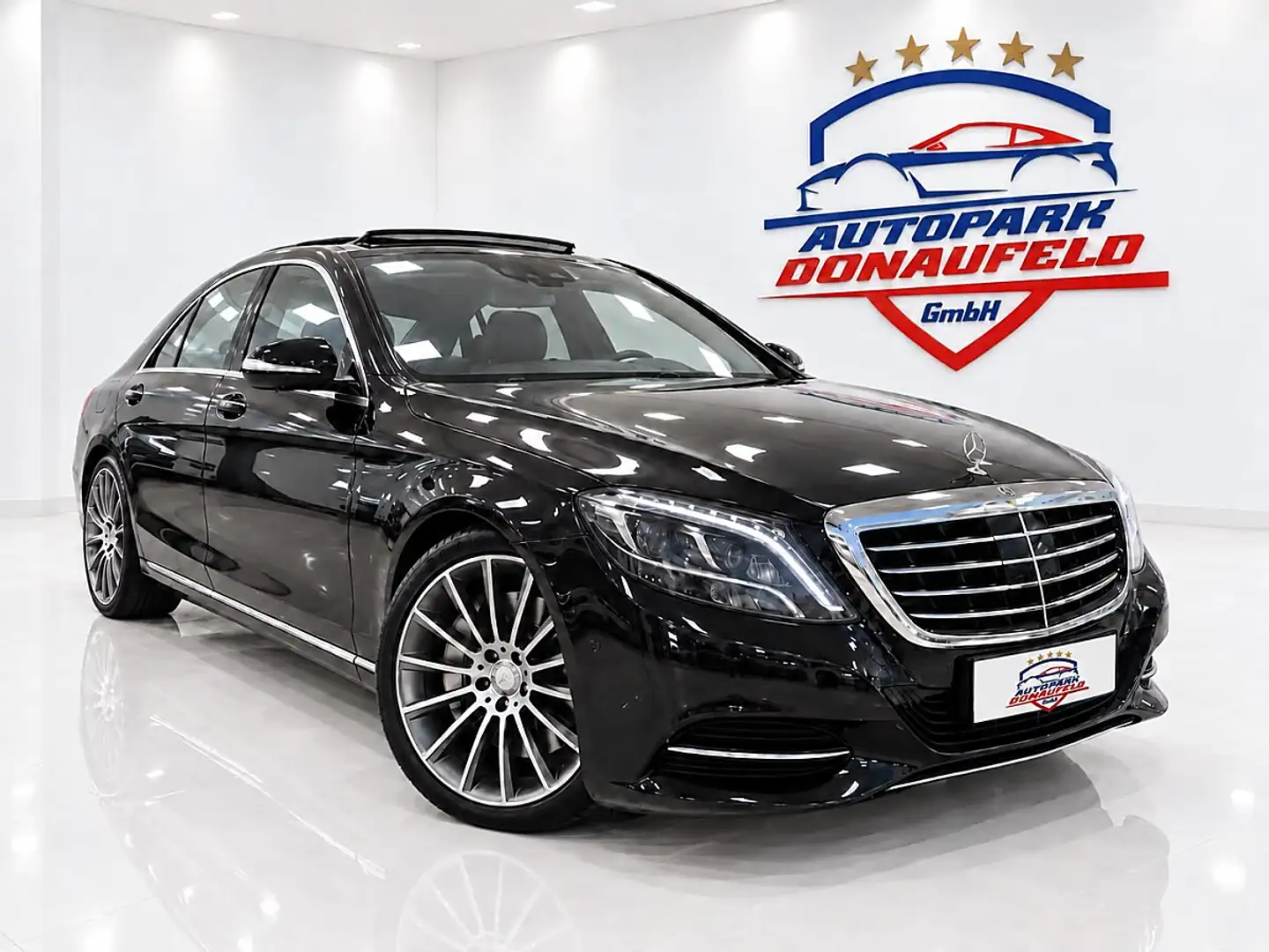 Mercedes-Benz S 500 4-Matic Limousine 1-Besitz-TV-PANORAMADACH-VOLL... Schwarz - 2