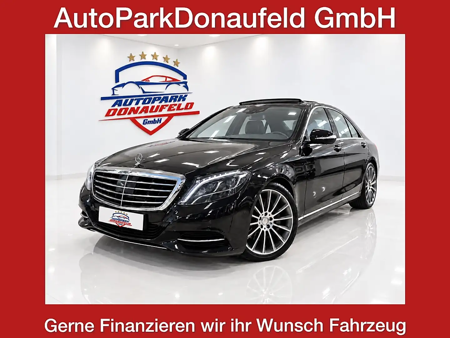 Mercedes-Benz S 500 4-Matic Limousine 1-Besitz-TV-PANORAMADACH-VOLL... Schwarz - 1
