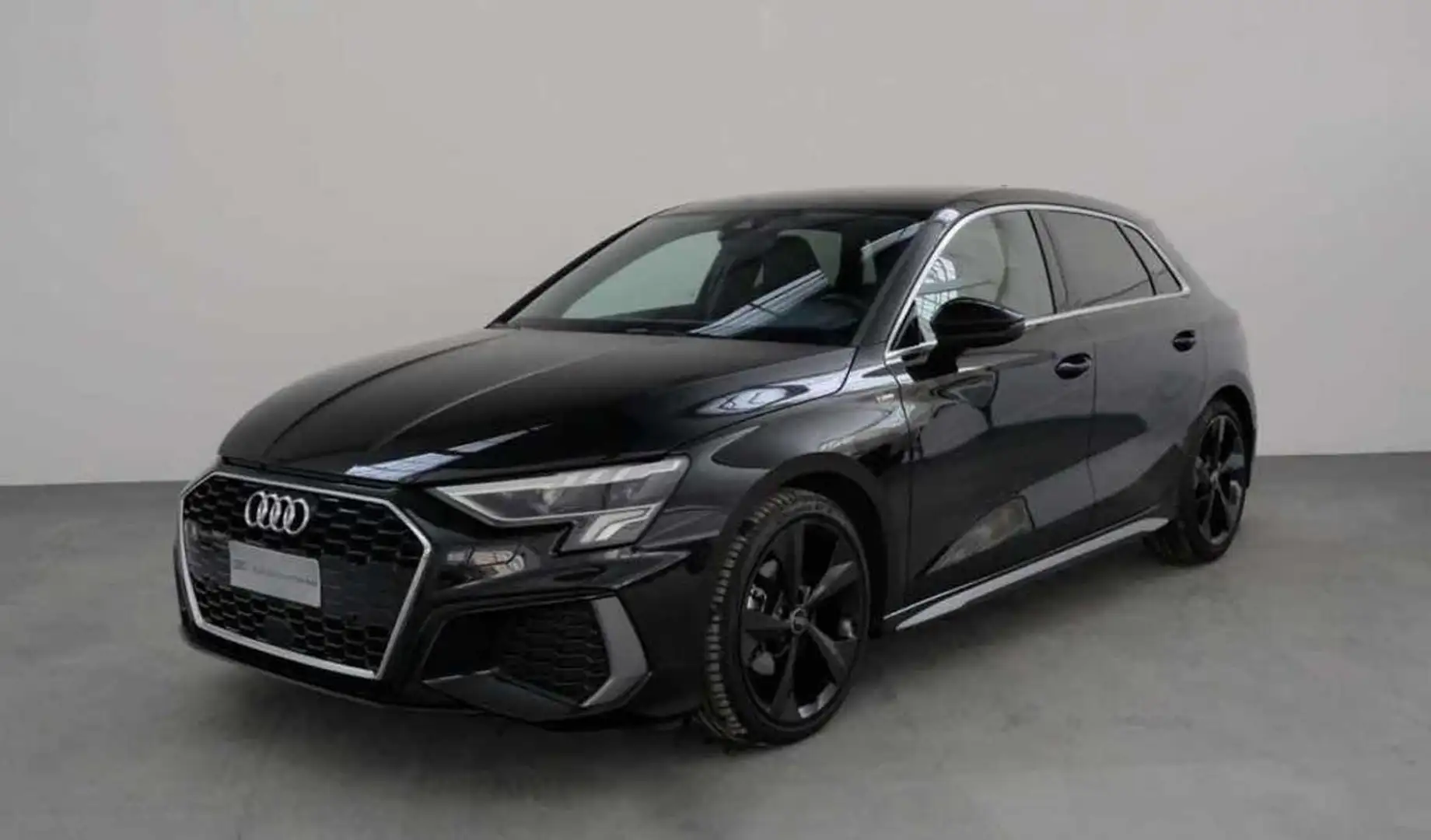 Audi A3 SPB 35 TDI S tronic S line edition Noir - 1