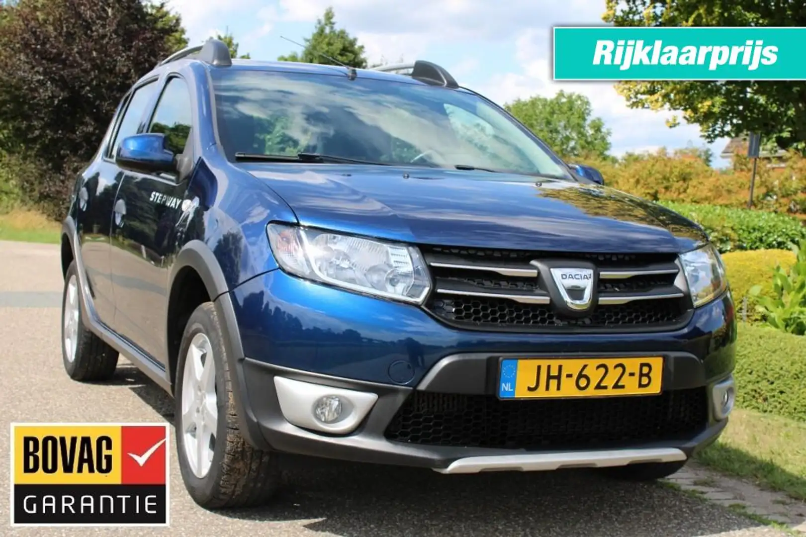 Dacia Sandero Stepway 0.9 TCe 90pk Laureate automaat airco/cruis Azul - 1