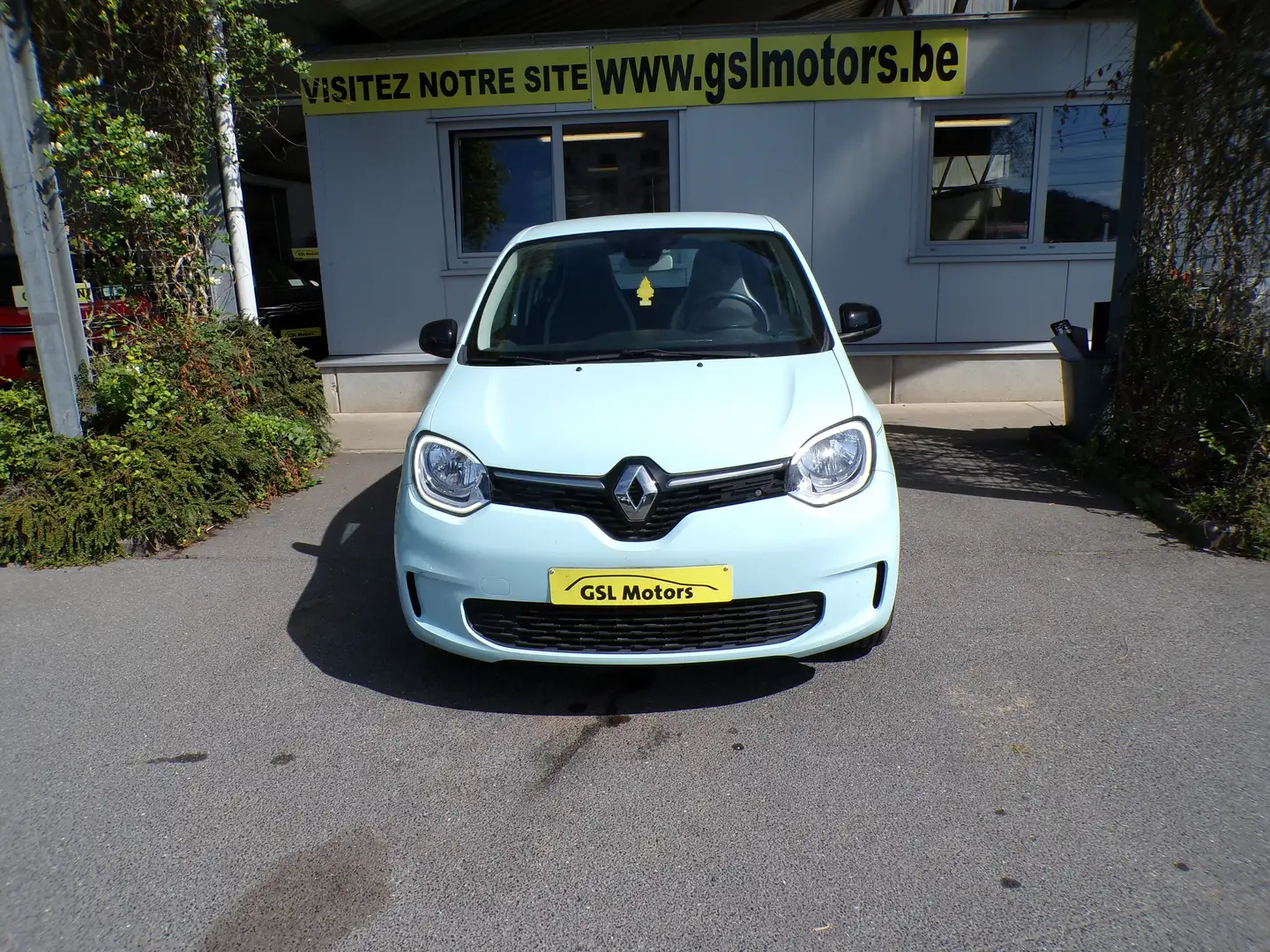 Renault Twingo 1.0iSCe 65cv 5 portes bleu 06/22 15106km Airco GPS Blauw - 2