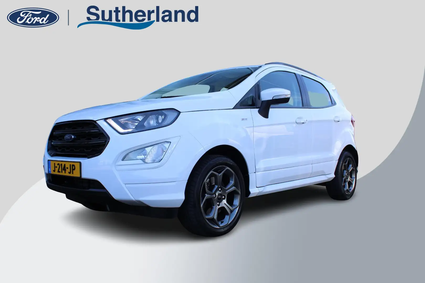 Ford EcoSport 1.0 EcoBoost ST-Line Trekhaak | Climate Control | Blanc - 1