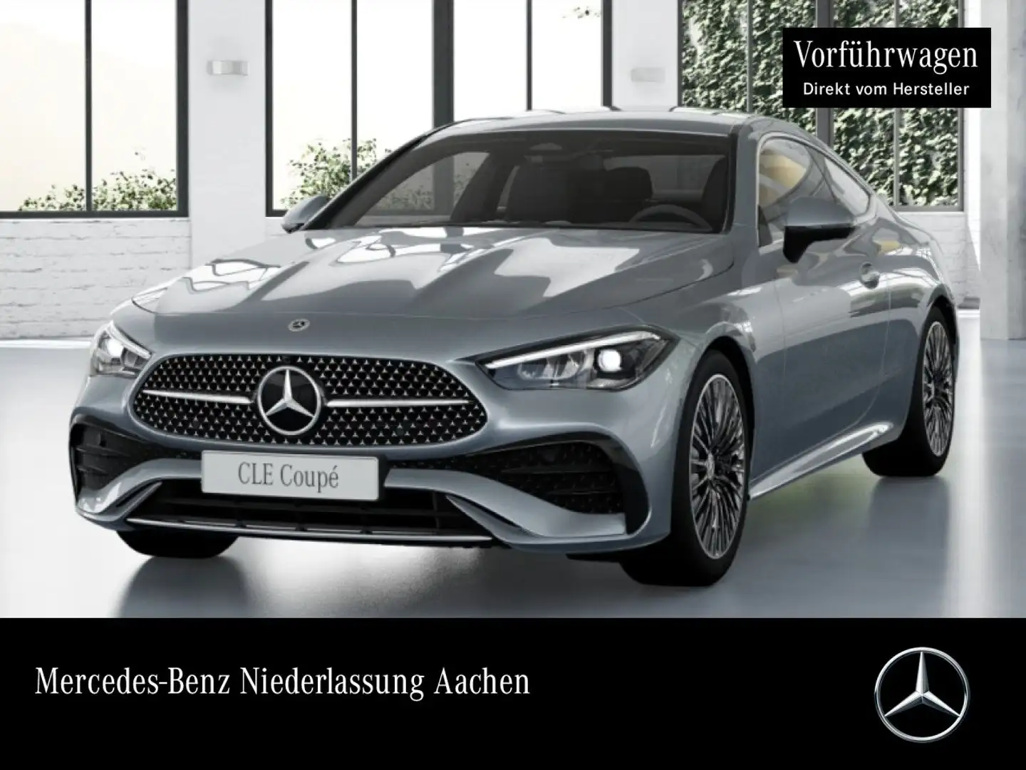 Mercedes-Benz CLE 200 AMG+360+LED+TOTW+KEYLESS+9G Silver - 1