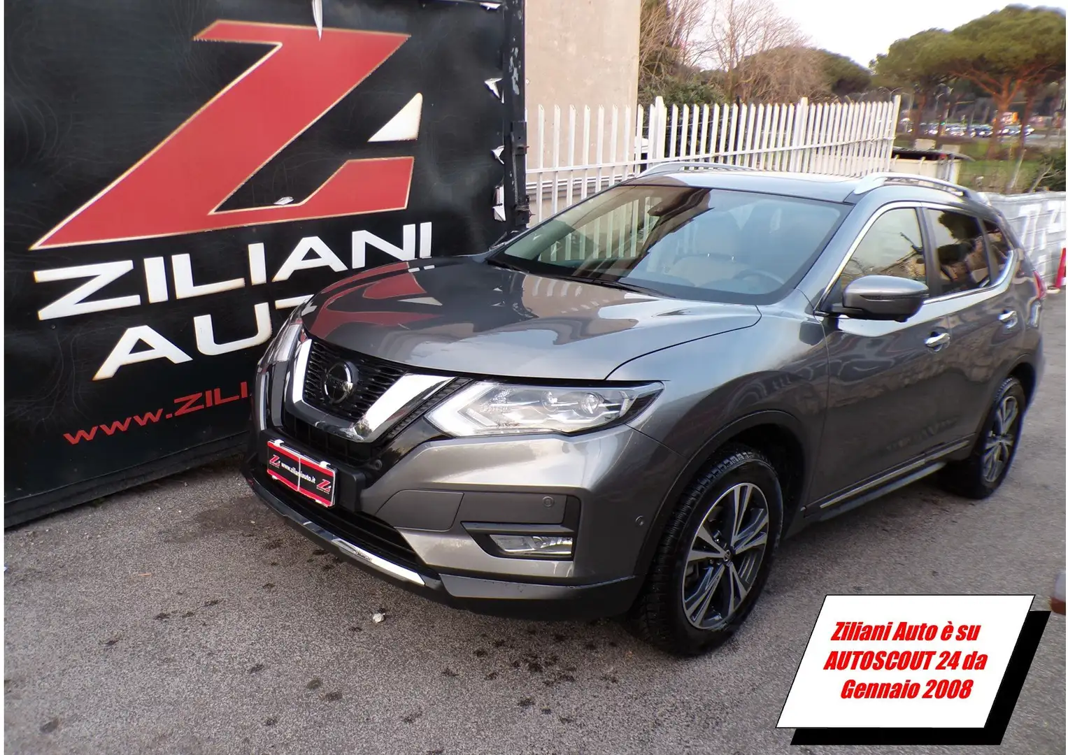 Nissan X-Trail 1.3 dig-t N-Connecta 2wd..PELLE TOTALE Grigio - 1