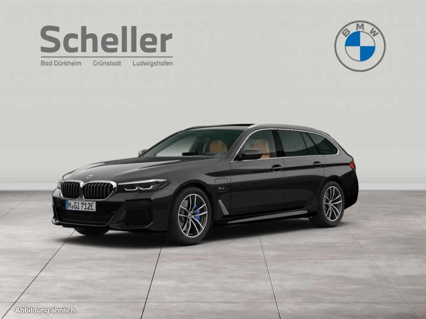 BMW 530 e Touring M Sportpaket LED Navi Shz Schwarz - 1