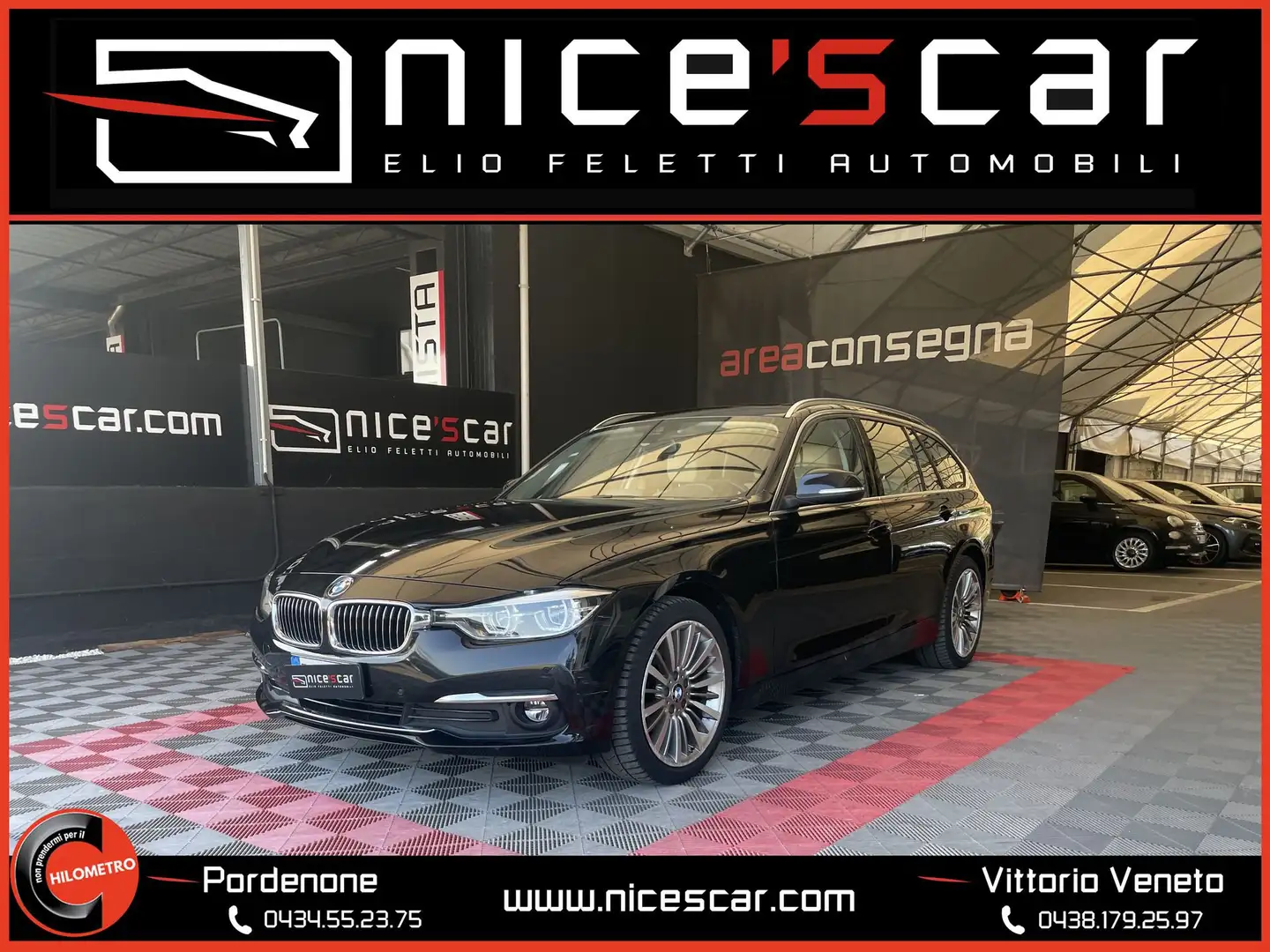 BMW 320 320d xDrive  Luxury Schwarz - 1