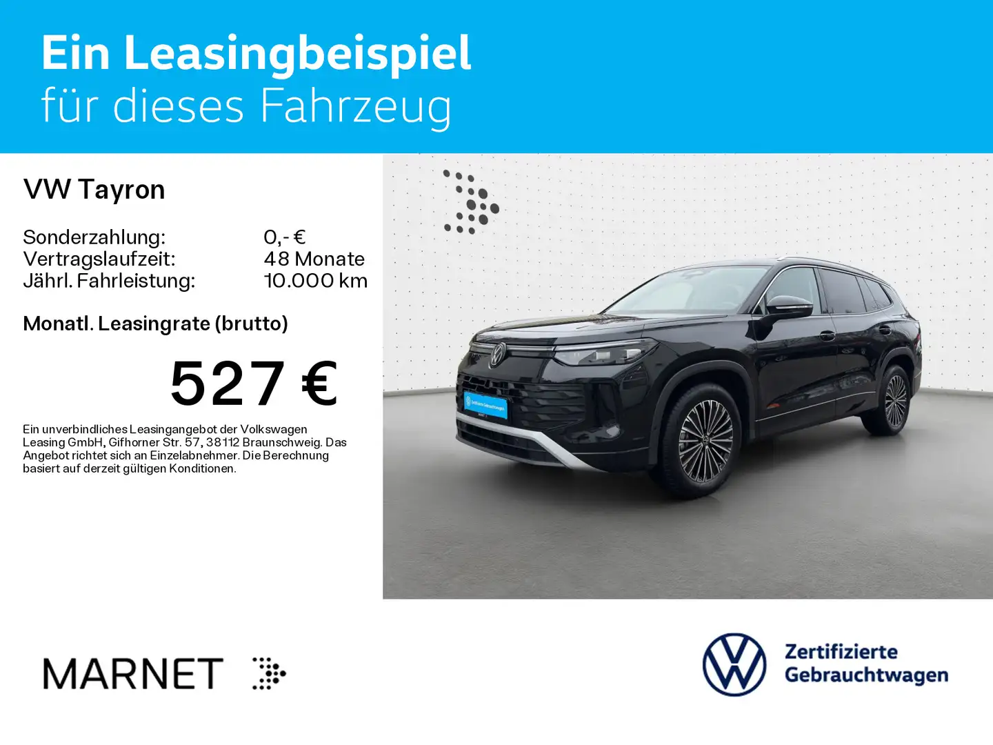 Volkswagen Tayron 1.5 eTSI DSG Life AHK*Pano*7-Sitzer*Kamer Negro - 2