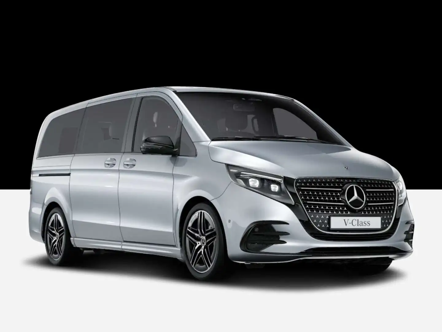 Mercedes-Benz V 300 V 300 d AVANTGARDE Lang  AMG Line/Basic/Navi/Klima Argent - 1