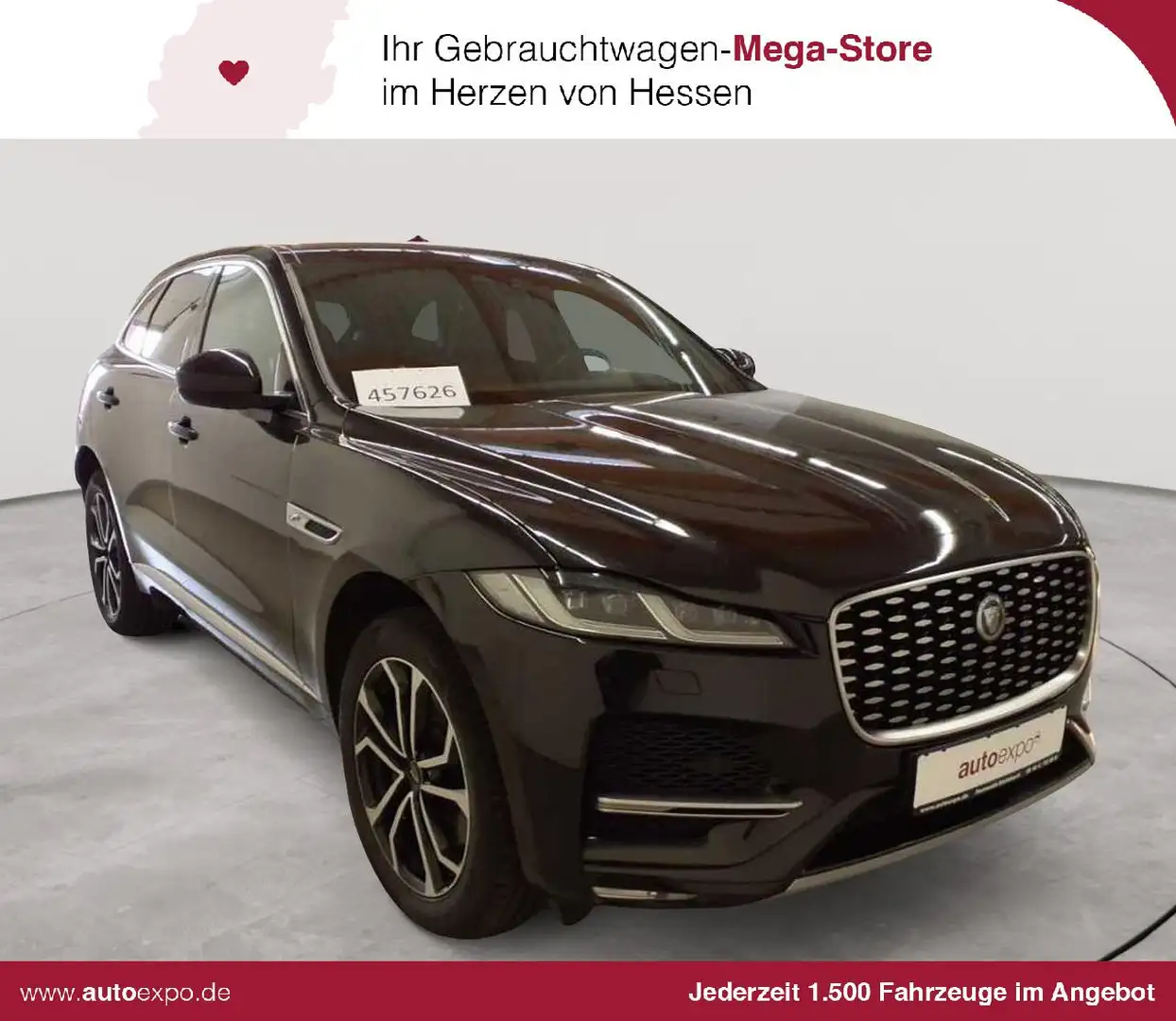 Jaguar F-Pace F-Pace P400e AWD S AHK KAM NAVI LED Schwarz - 1