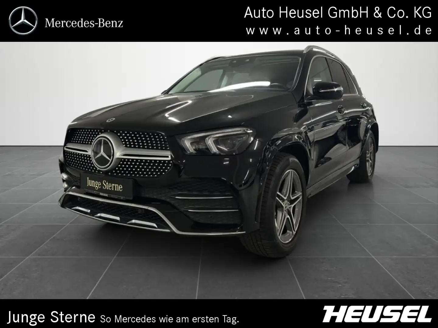 Mercedes-Benz GLE 300 d 4M AMG *AHK*Pano*STH*LED*Luftfederung* Negru - 1
