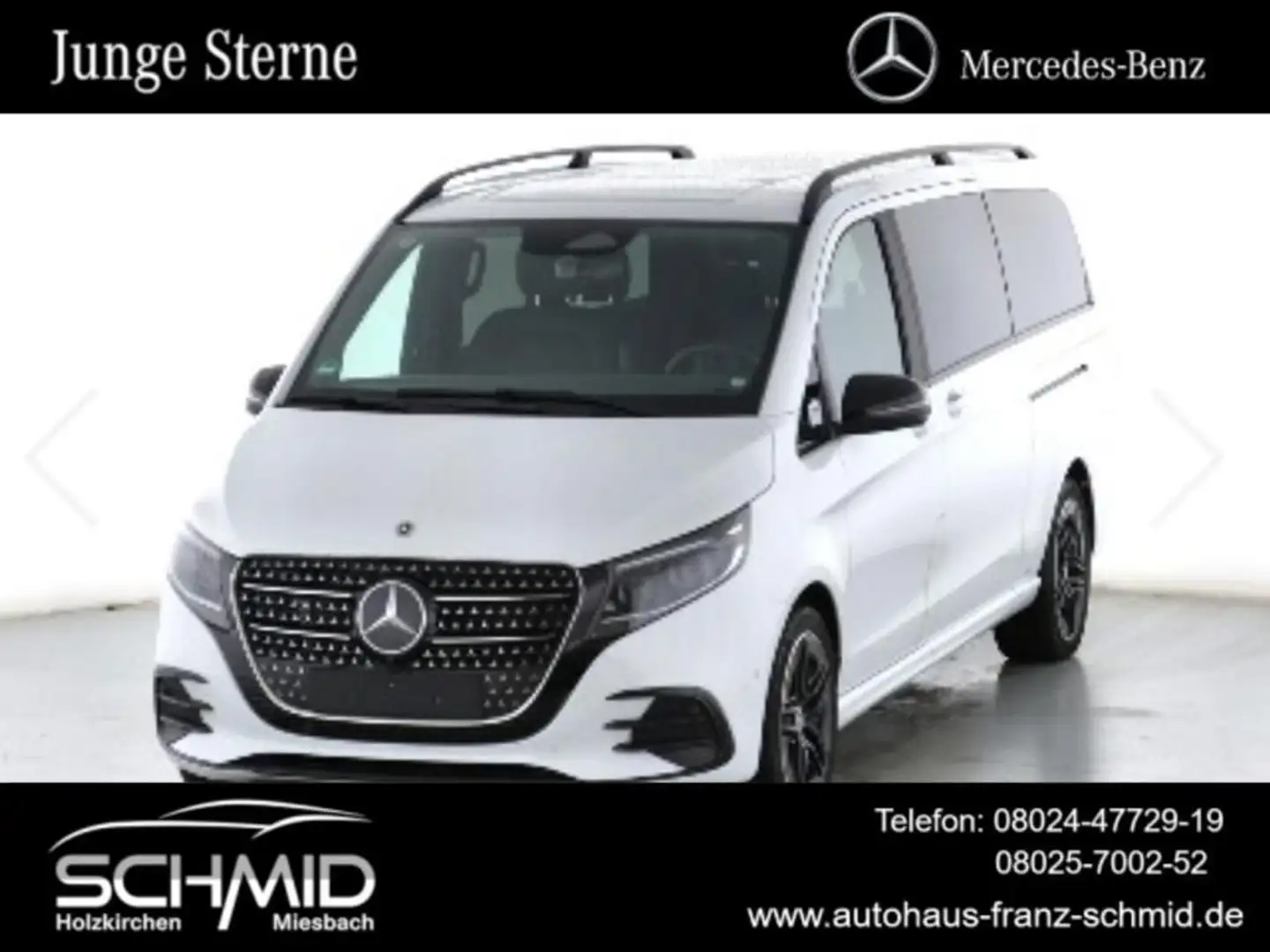 Mercedes-Benz V 300 d AVA Extralang AMG TISCH Sitzluft lange S Weiß - 1