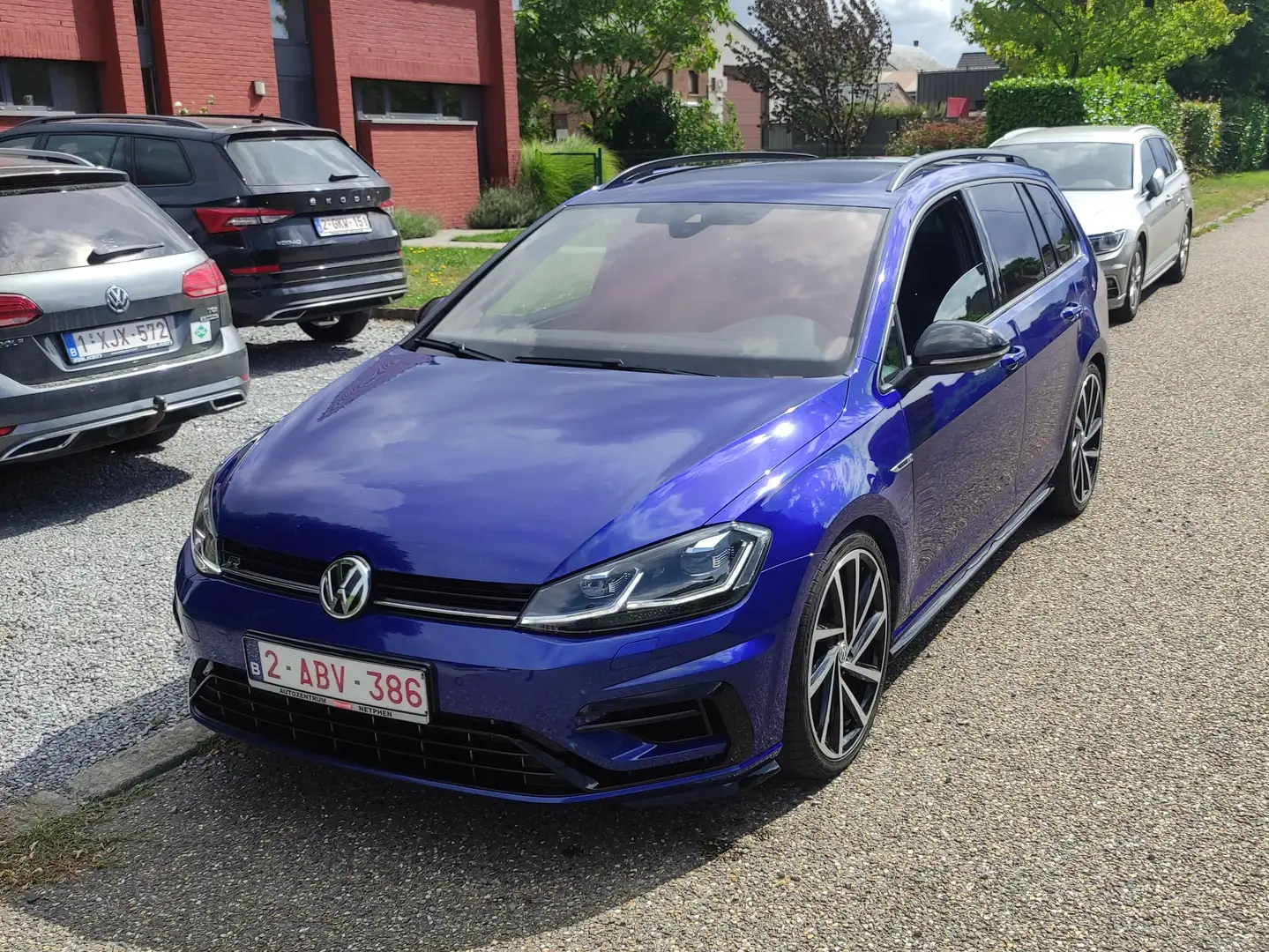 Volkswagen Golf R 7.5 310ch variant Blue - 2