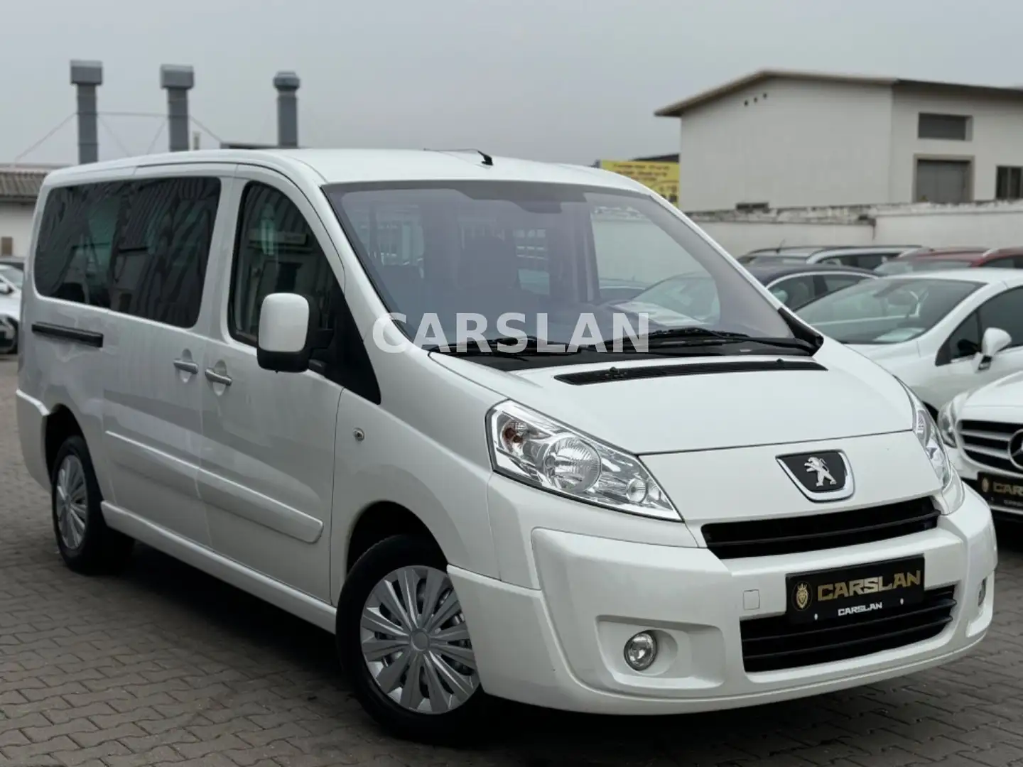 Peugeot Expert "1.HAND+8-SITZER+LANG+KLIMA+PDC" Blanco - 1
