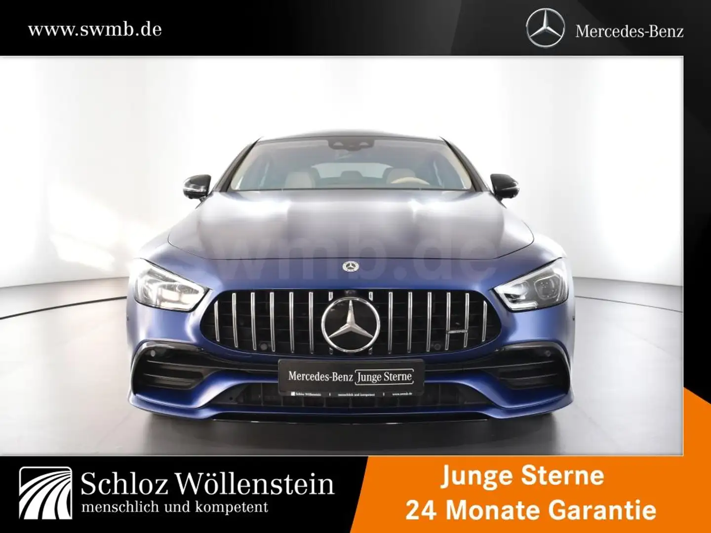 Mercedes-Benz AMG GT 43 4M+ MULTIBEAM/TRACK PACE/PerfAbgas/360 Blau - 2