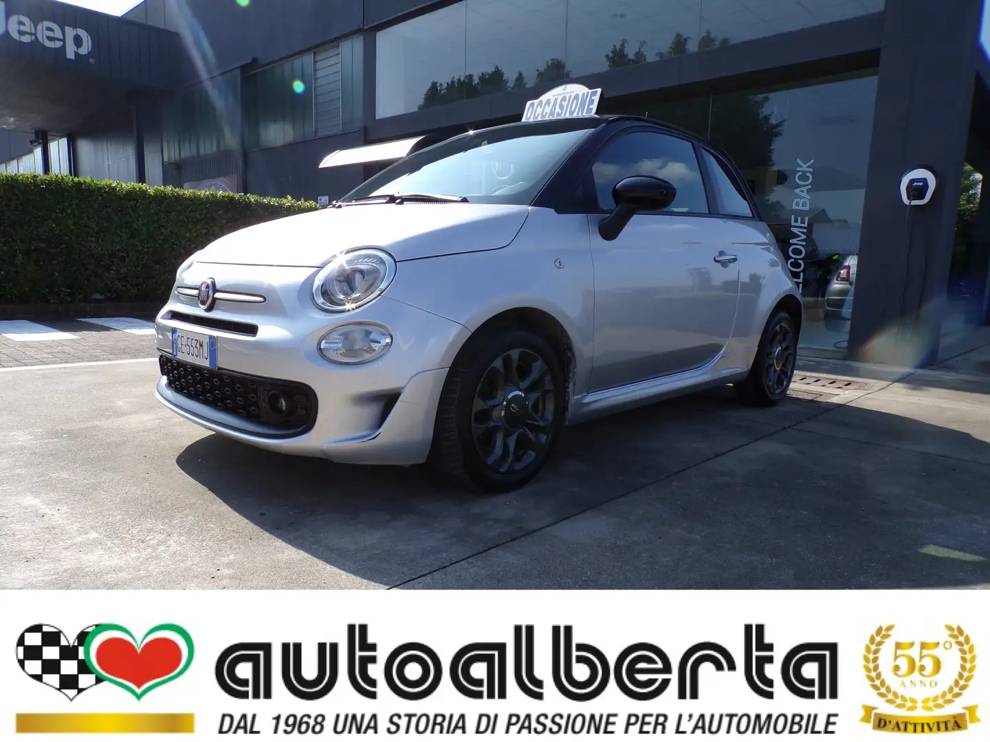 Fiat 500 CONNET Bicolore 1.0 hybrid 70cv Grigio - 1