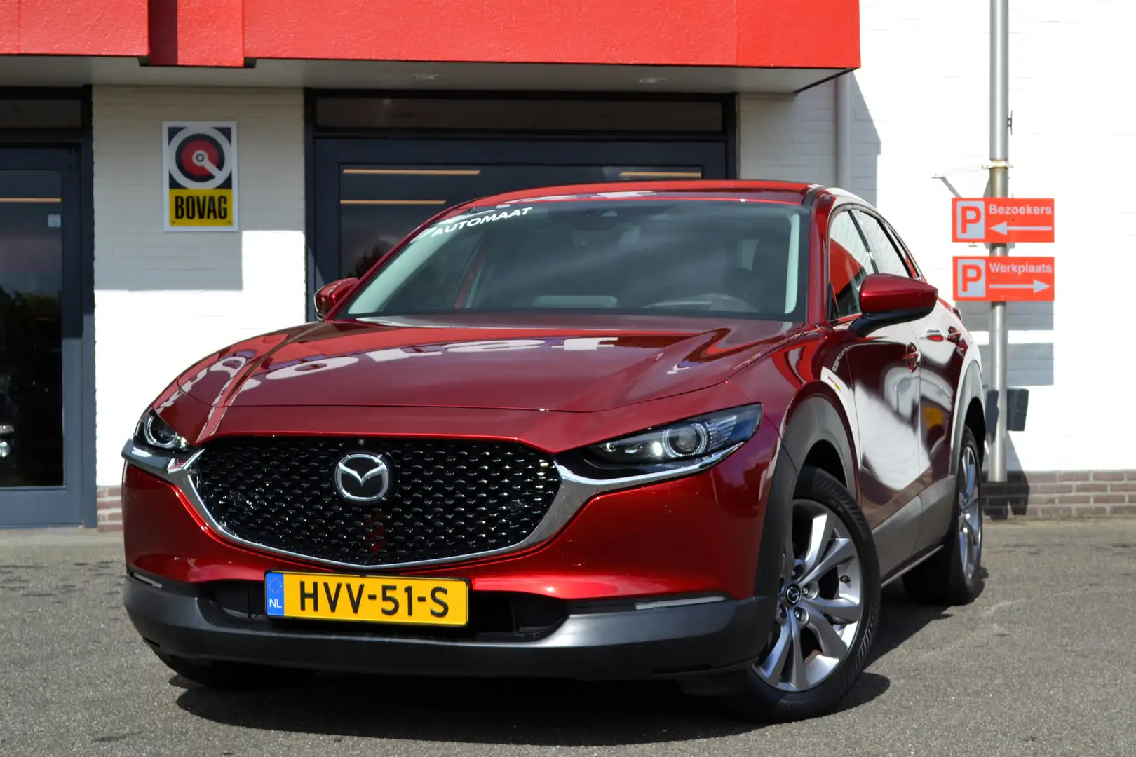 Mazda CX-30 2.0 e-SkyActiv-G M Hybrid, Automaat, Navi, Bose, L Rood - 1