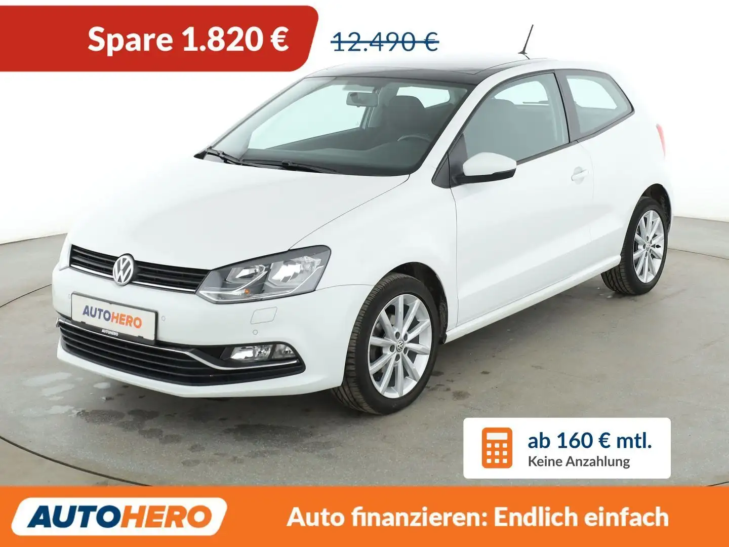 Volkswagen Polo 1.2 TSI Highline BlueMotion Tech *PDC*SHZ*KLIMA* Blanco - 1