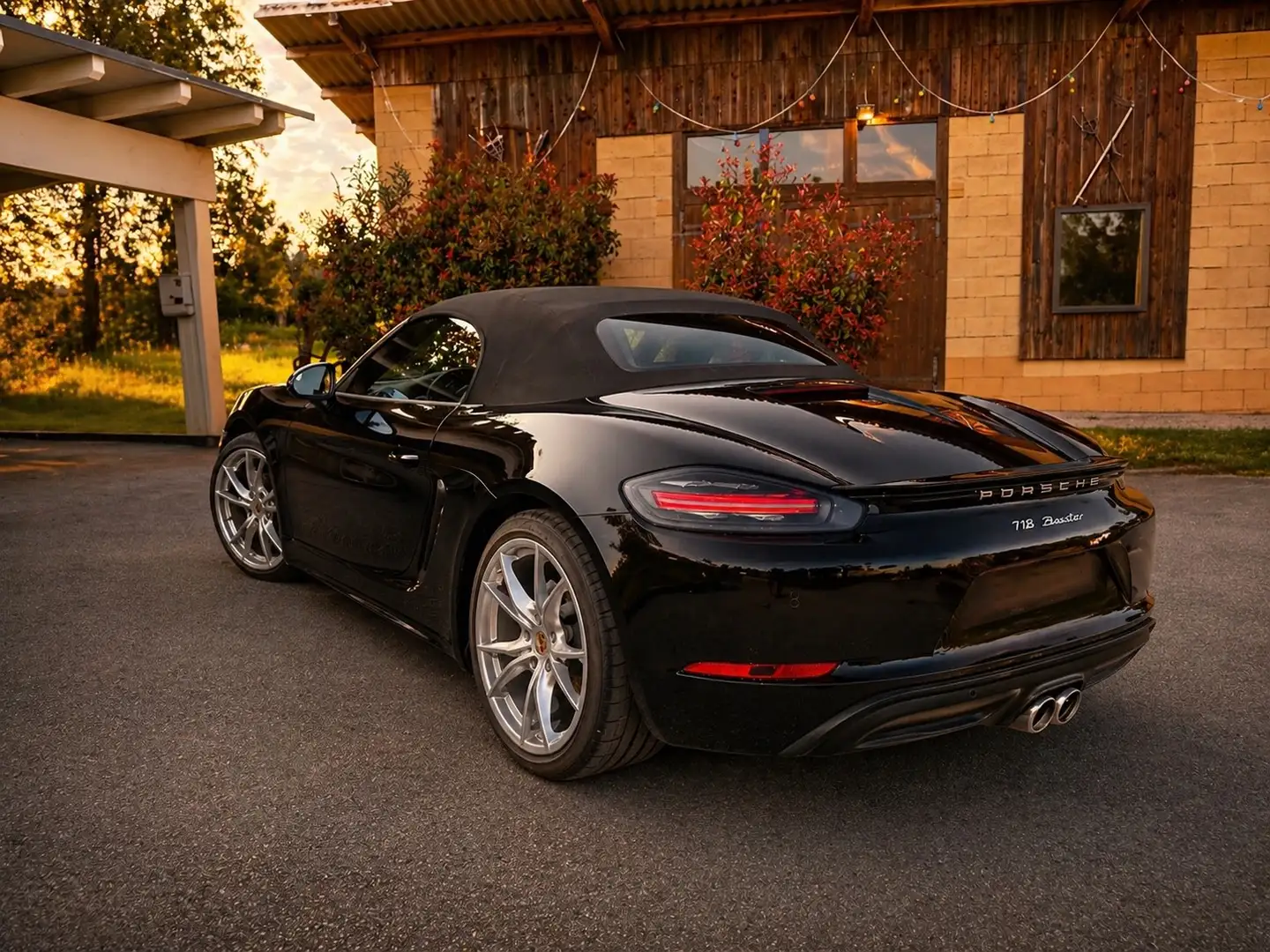 Porsche 718 Porsche Boxster 718 Boxster PDK (Typ 982) Cabrio / Schwarz - 1