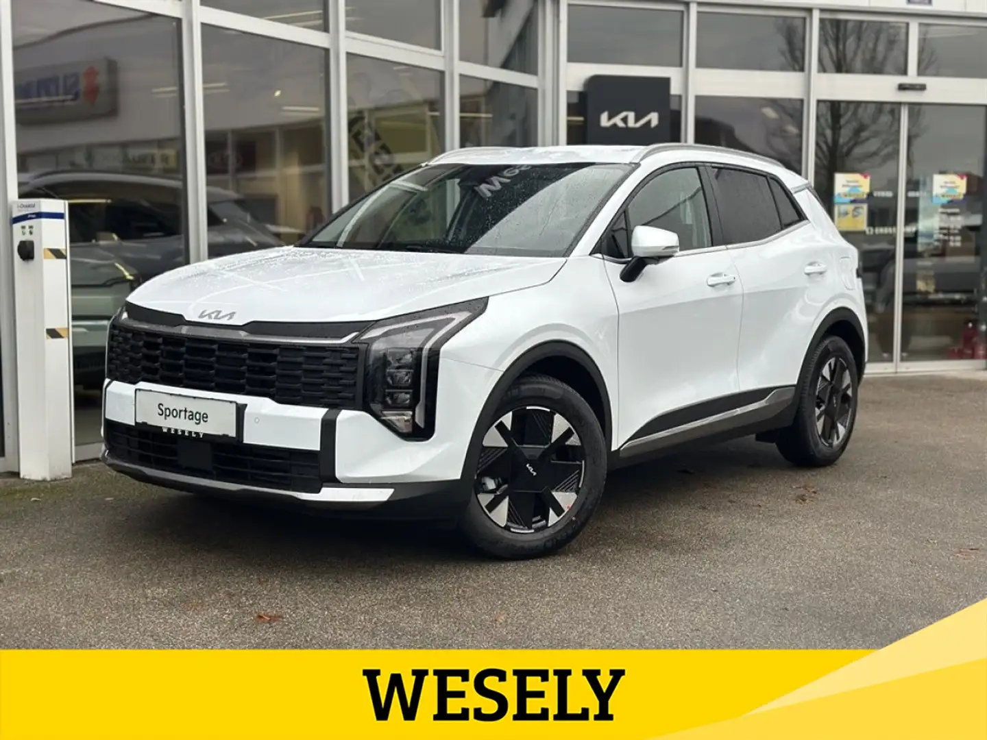 Kia Sportage 1,6 TGDI Silber Weiß - 1