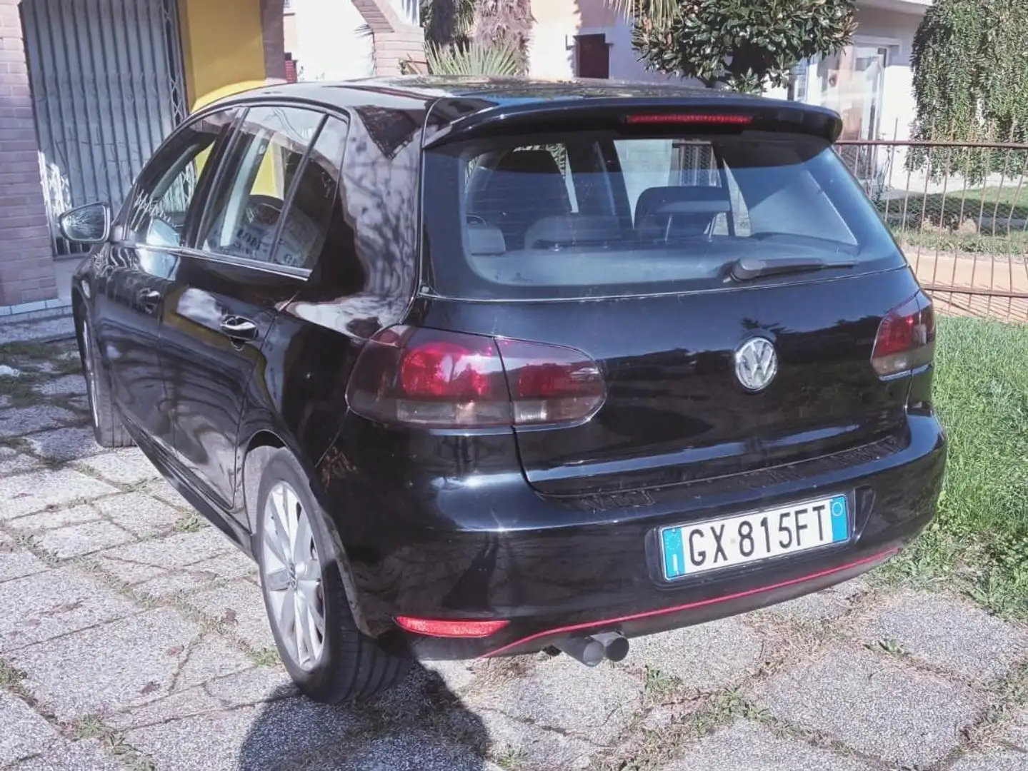 Volkswagen Golf VI 2009 5p 2.0 tdi Comfortline Nero - 2