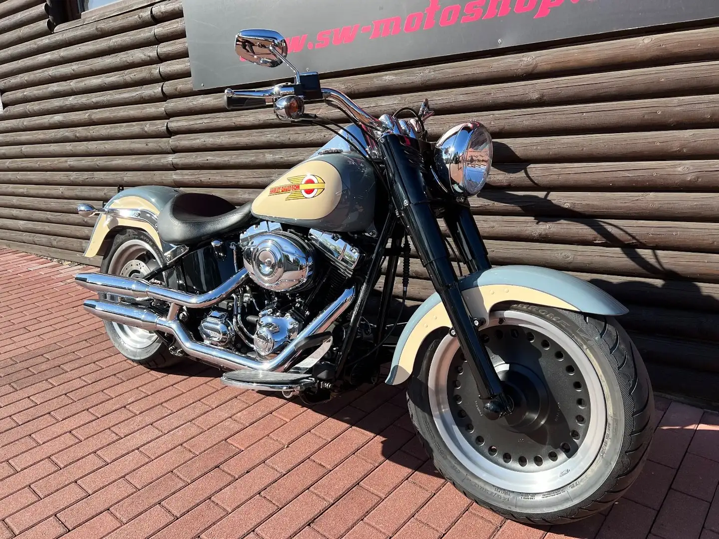 Harley-Davidson FLSTFB Fat Boy  *103cui, Sonderlack* Gris - 2