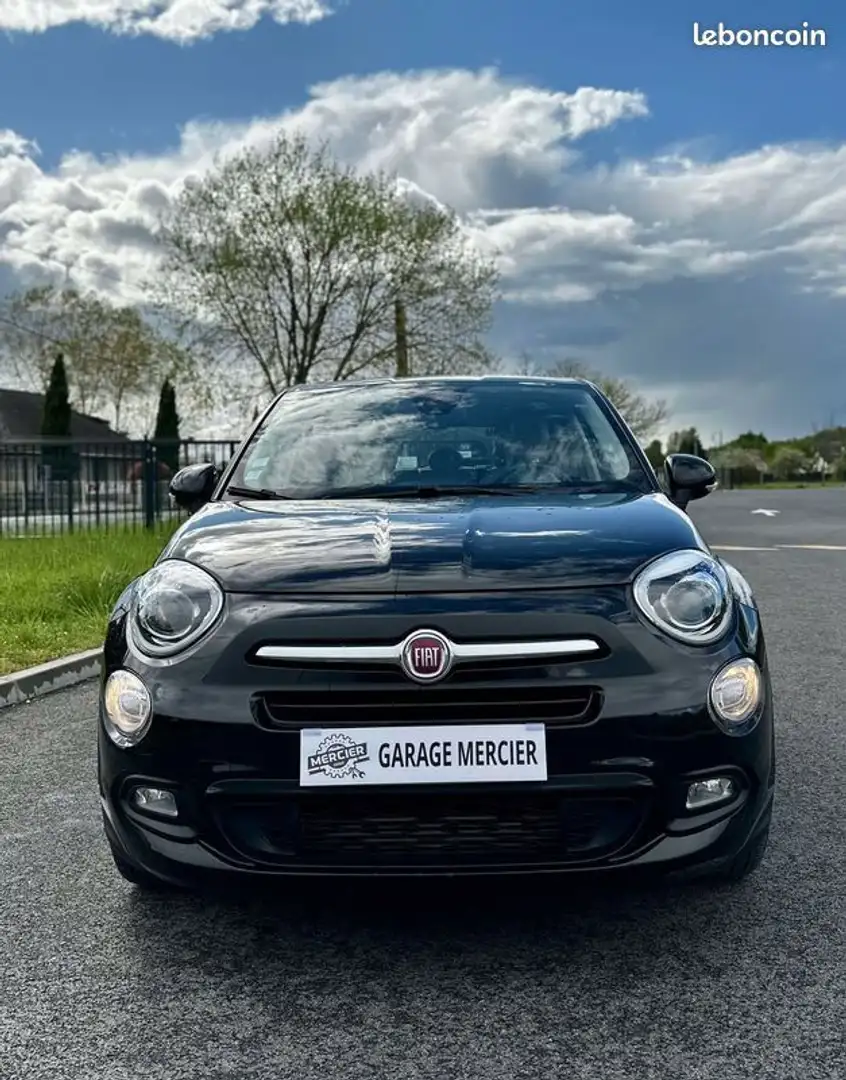 Fiat 500X 1.6 Multijet 120ch LOUNGE Negro - 1