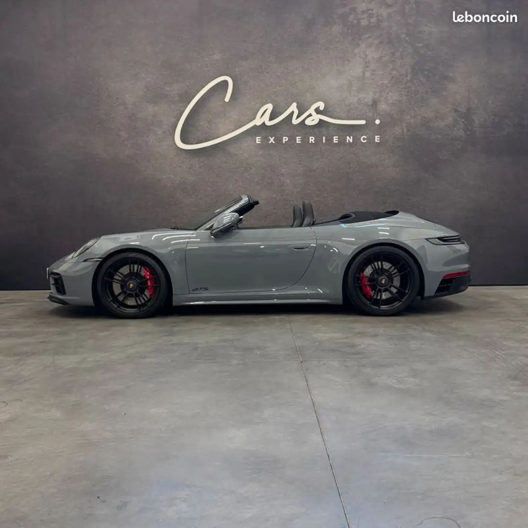 Porsche 911 992 Carrera 4 GTS Cabriolet 3.0 480 cv – FRANÇAISE Gris - 2