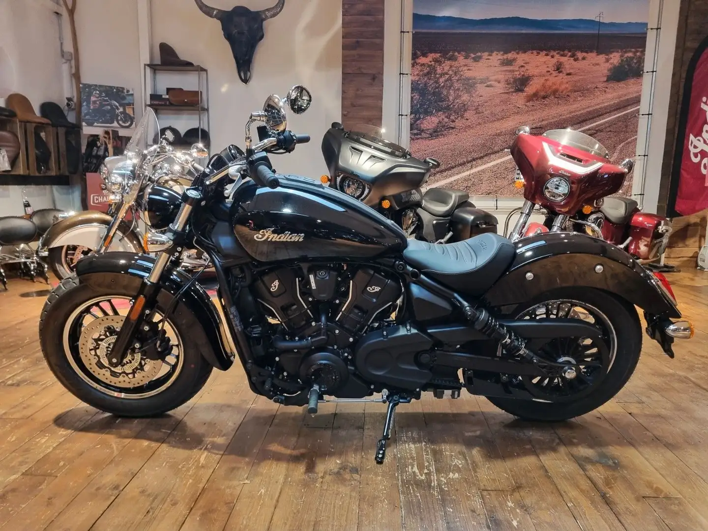 Indian Scout Sixty Classic Ltd. 100 Jahre (500/2,99) Schwarz - 1