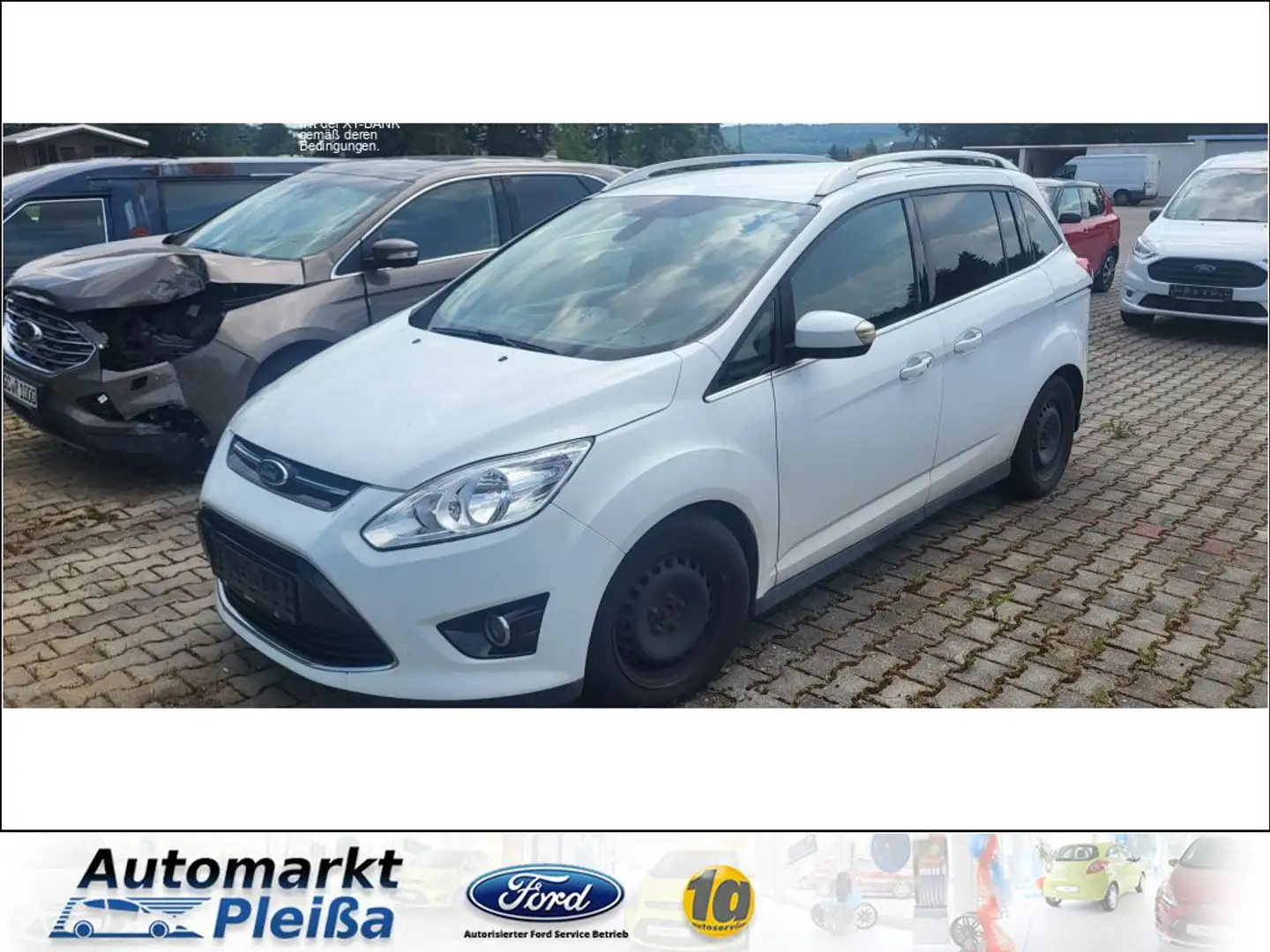 Ford C-Max Grand 1.6 Titanium IM KUNDENAUFTRAG OHNE GARANTIE Weiß - 1