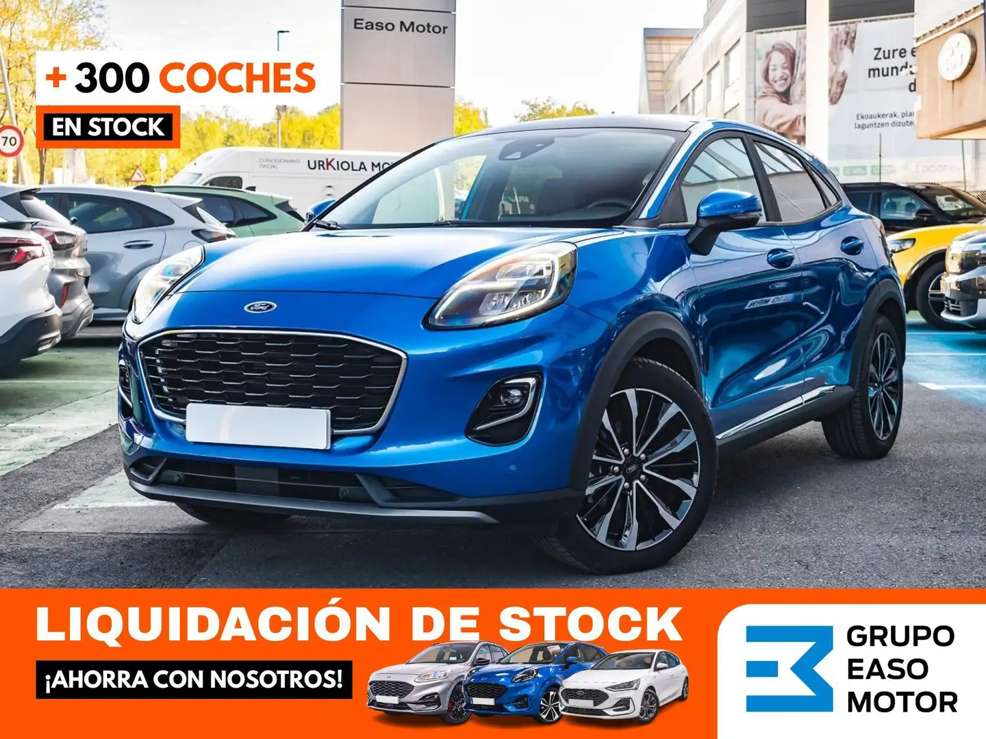 Ford Puma 1.0 EcoBoost MHEV ST-Line X Aut. 155 Azul - 1