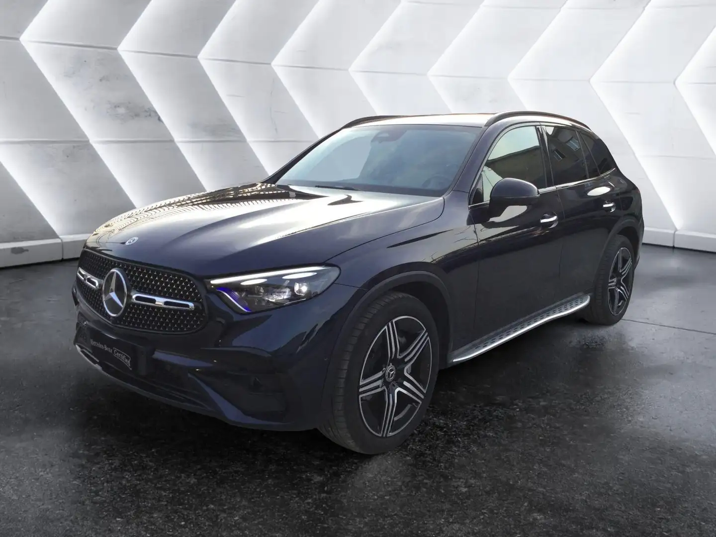 Mercedes-Benz GLC 220 GLC 220d 4Matic Mild Hybrid AMG Premium Plus Bleu - 1