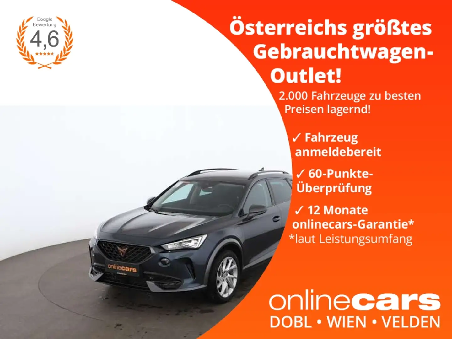 CUPRA Formentor 1.4 eHybrid PHEV 150/204 Aut LED RADAR Grau - 1