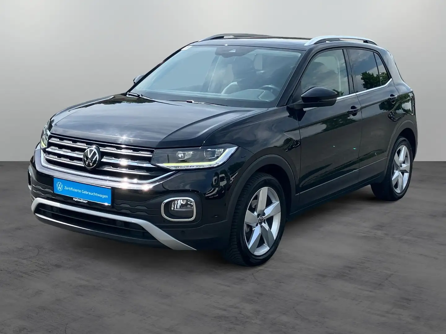 Volkswagen T-Cross Style 1.0 TSI DSG / Navi, App, LED, SHZ Schwarz - 2