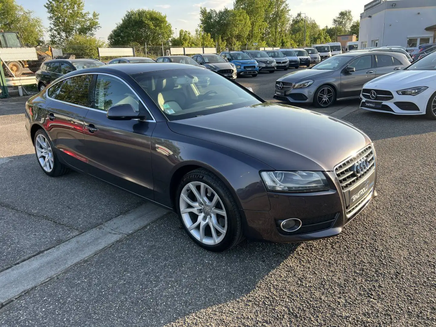 Audi A5 2.7 V6 TDI 190ch Multitronic BoîteAuto GPS ToutCui Grijs - 2