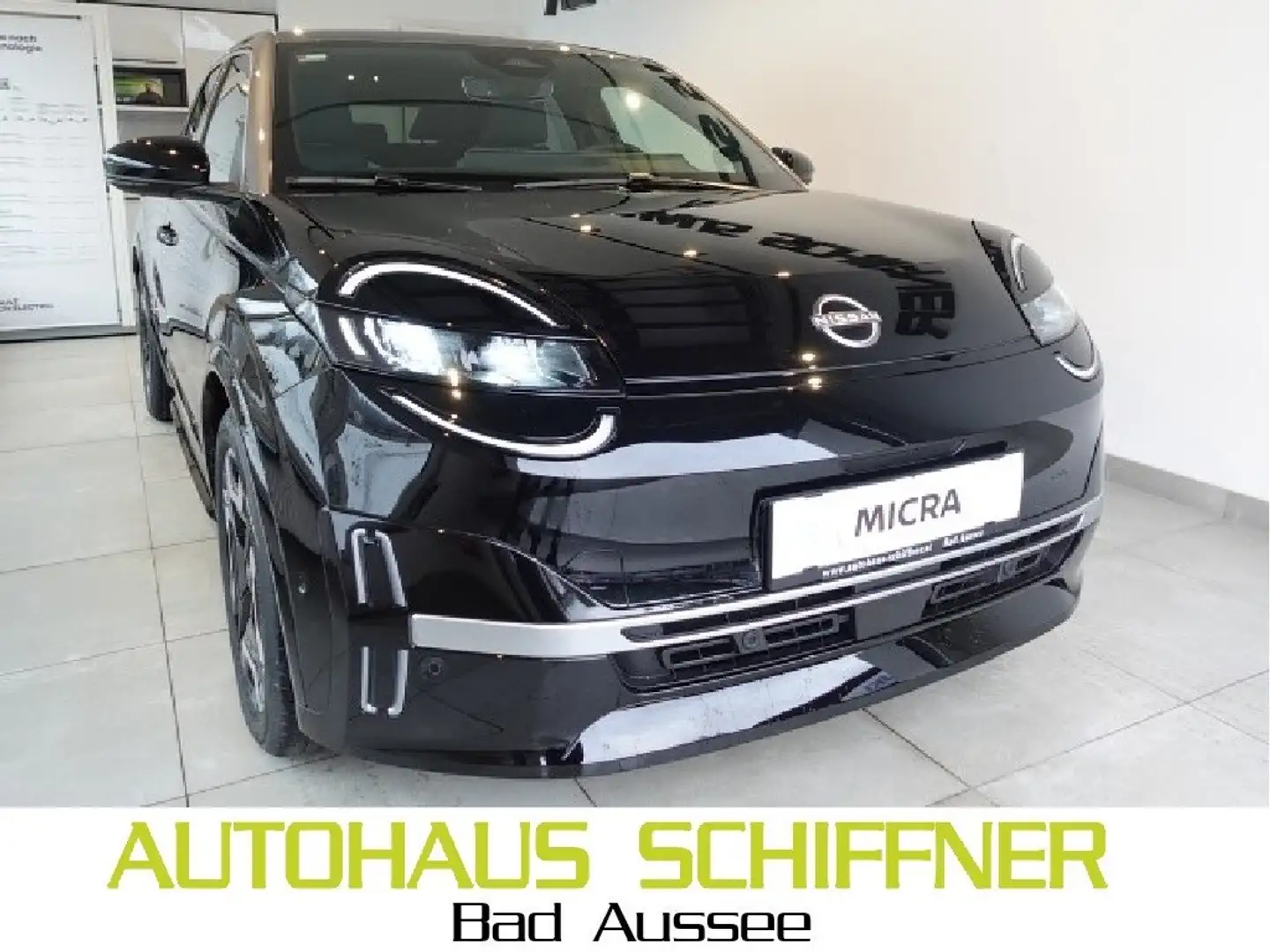 Nissan Micra 52kWh Evolve Aut. Schwarz - 1