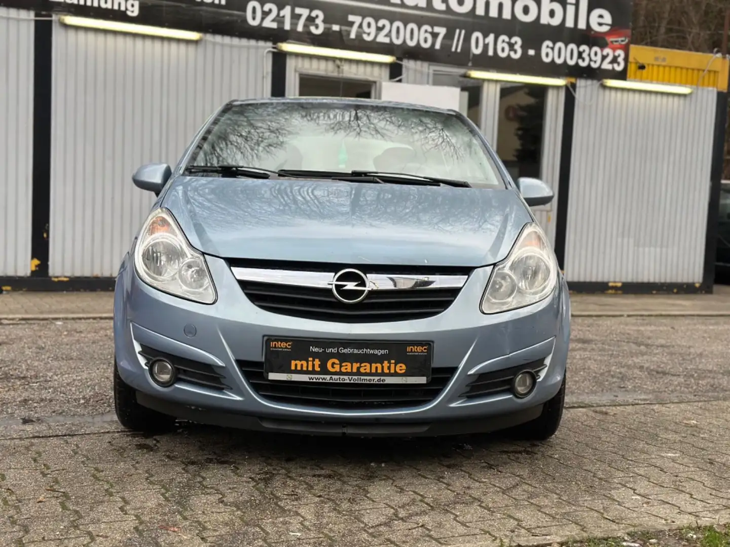 Opel Corsa 1.0 Twinport Edition*Tüv Neu*Sehr Gepflegt Albastru - 1