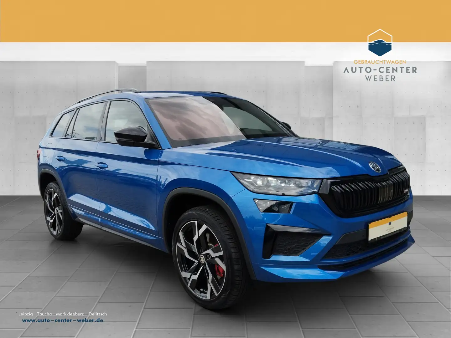 Skoda Kodiaq 2.0 TSI RS 4x4 DSG incl. Servicepaket* Blu/Azzurro - 1