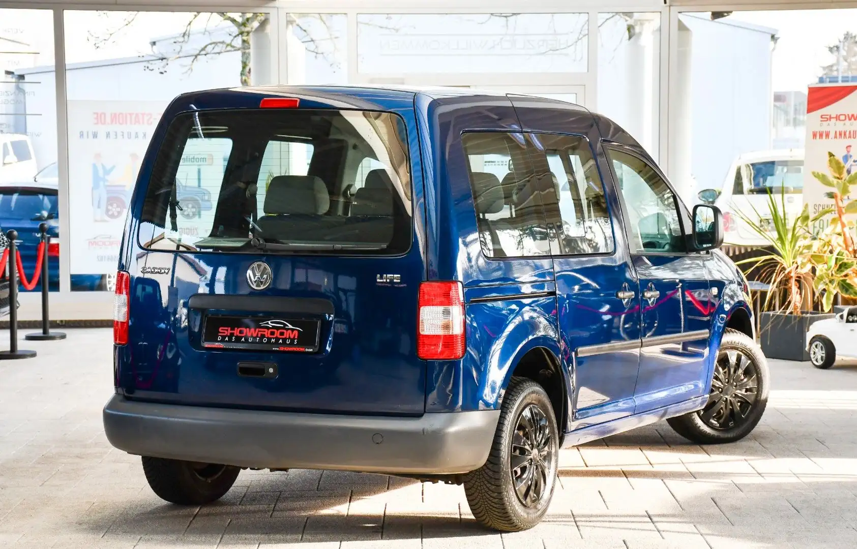 Volkswagen Caddy Life Bleu - 2