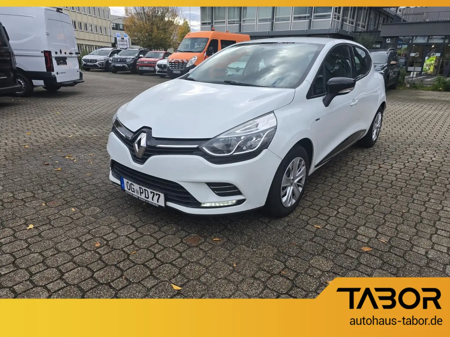 Renault Clio IV 0.9 TCe 90 Limited PDC Klima R&Go Weiß - 2