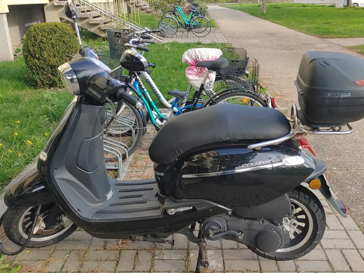 A.T.U Egyéb Cruzer 125ccm Retro-Motorroller Fekete - 2