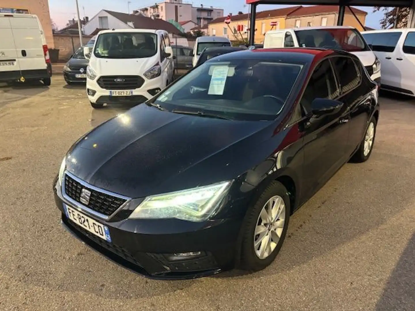 SEAT Leon 1.6 TDI 115ch Style Business DSG7 Euro6d-T Noir - 1