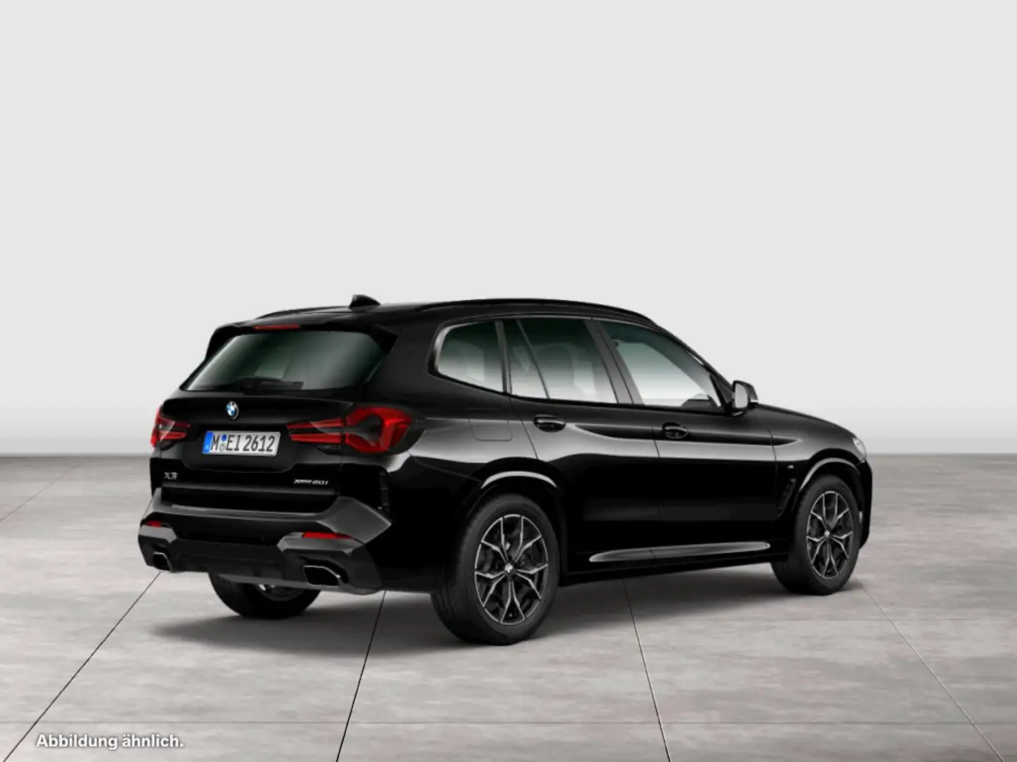 BMW X3 xDrive20i M Sport LC Prof. PAS+ DRA LED DAB Schwarz - 2